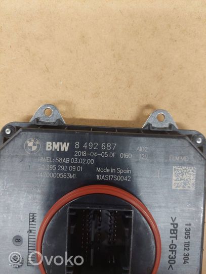 BMW 5 G30 G31 Moduł poziomowanie świateł Xenon 8492687