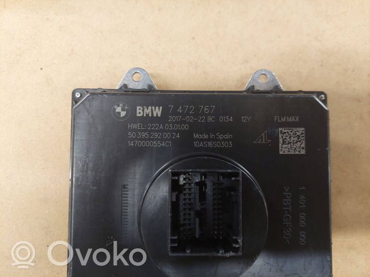 BMW 5 G30 G31 Modulo del convertitore di tensione/trasformatore 7472767