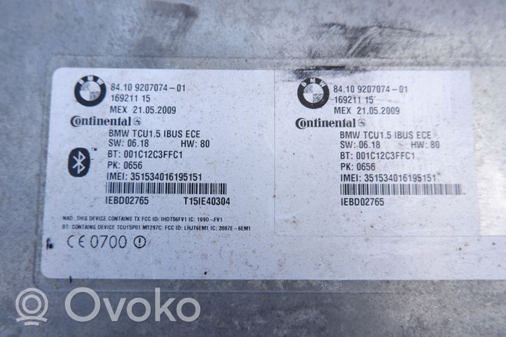 BMW X3 E83 Centralina/modulo bluetooth 9207074