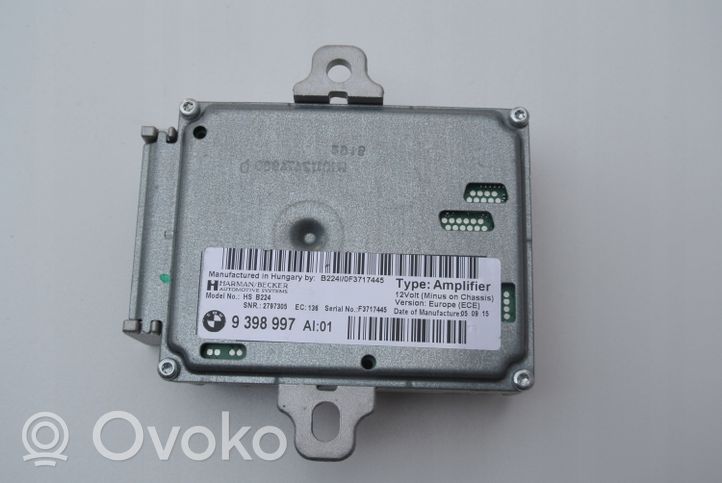 BMW 3 F30 F35 F31 Amplificatore 9398997