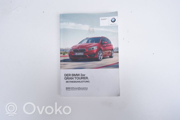 BMW 2 F46 Owners service history hand book 