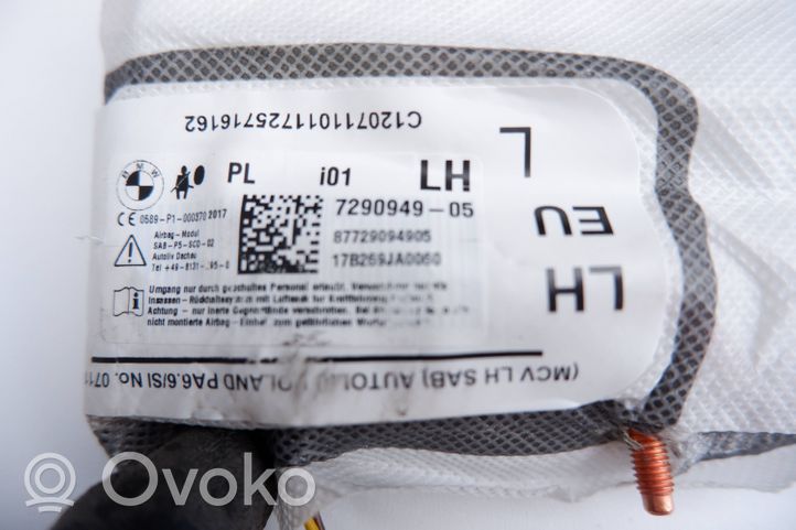 BMW i3 Poduszka powietrzna Airbag fotela 7290949