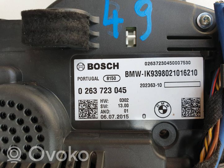 BMW 7 G11 G12 Tachimetro (quadro strumenti) 0263723045