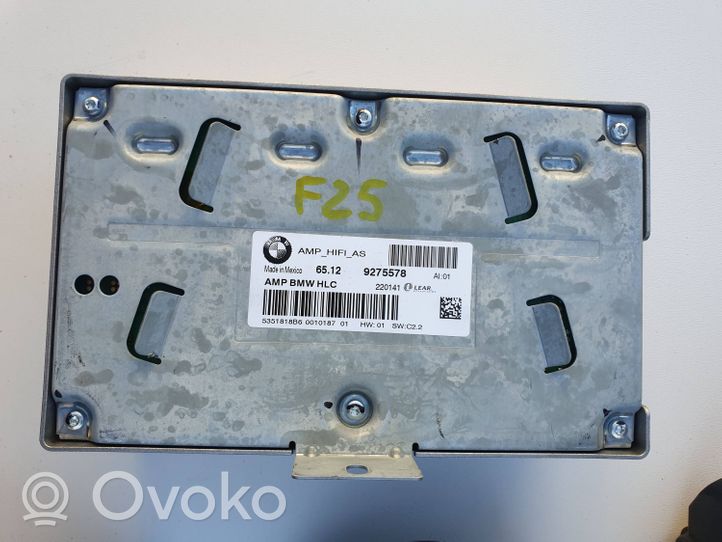 BMW X3 F25 Amplificador de sonido 9275578