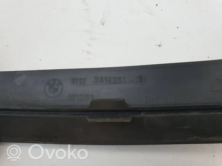 BMW X3 E83 Rivestimento di protezione sottoporta del bagagliaio/baule 3416251