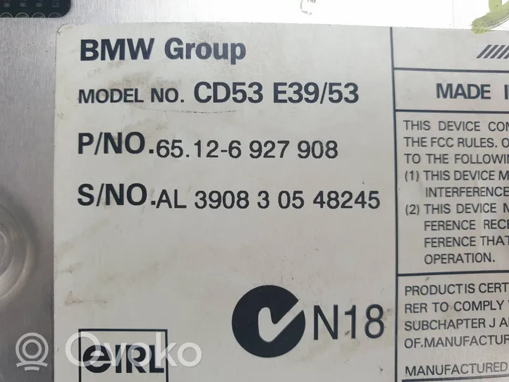 BMW 5 E39 Unité principale radio / CD / DVD / GPS 6927908