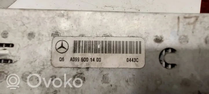 Mercedes-Benz ML W166 Interkūlerio radiatorius A0995001400