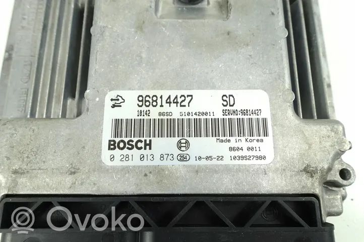 Opel Antara Engine control unit/module ECU 96814427