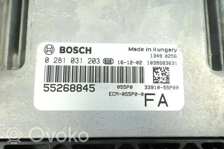 Suzuki Vitara (LY) Komputer / Sterownik ECU silnika 55268845