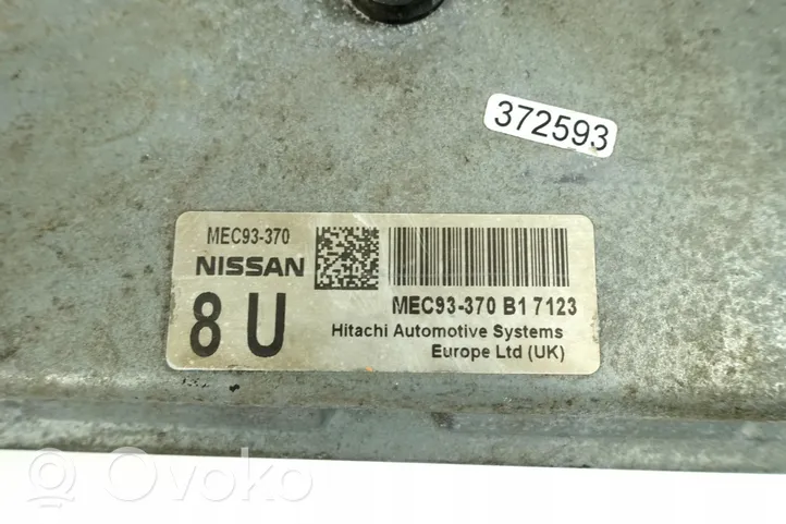 Nissan Qashqai Centralina/modulo motore ECU MEC93-370