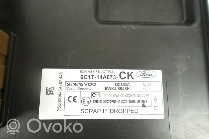 Ford Transit Skrzynka bezpieczników / Komplet 6C1T-14A073-CK