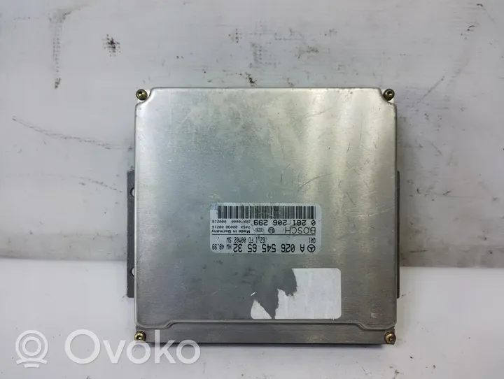 Mercedes-Benz E W210 Centralina/modulo motore ECU A0265456532