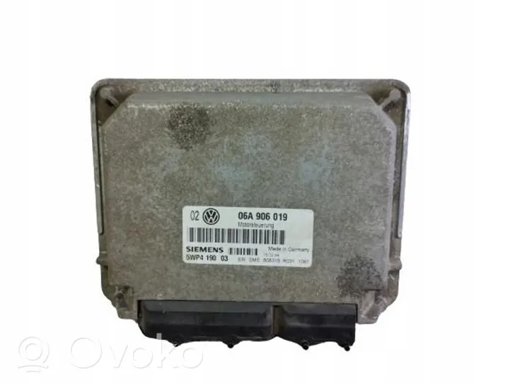 Volkswagen Bora Unité de commande, module ECU de moteur 5wp419003