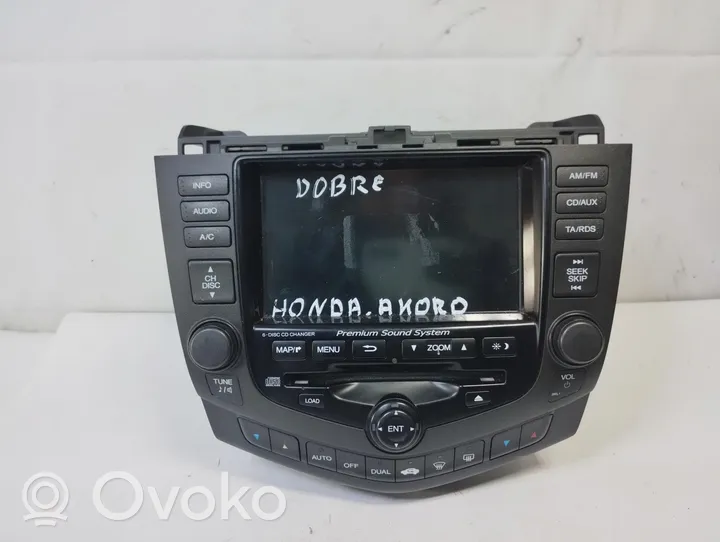 Honda Accord Radio/CD/DVD/GPS-pääyksikkö SEF-G820-M1