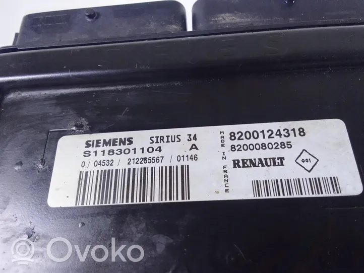 Renault Megane I Unité de commande, module ECU de moteur 8200124318