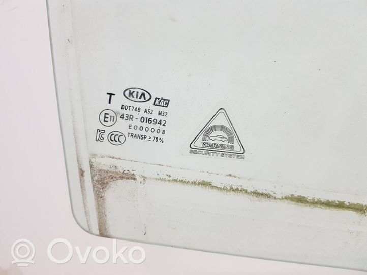 KIA Picanto Pagrindinis priekinių durų stiklas (keturdurio) 