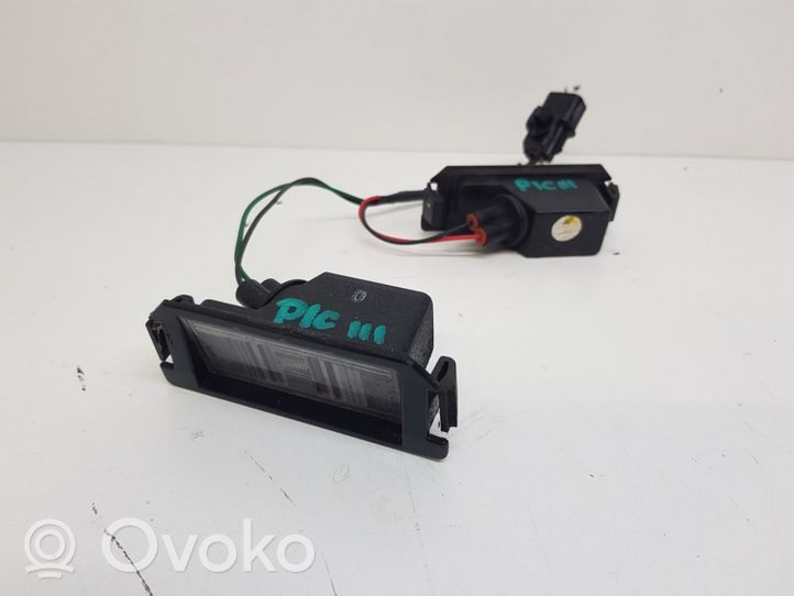 KIA Picanto Lampa oświetlenia tylnej tablicy rejestracyjnej 92501-B2000