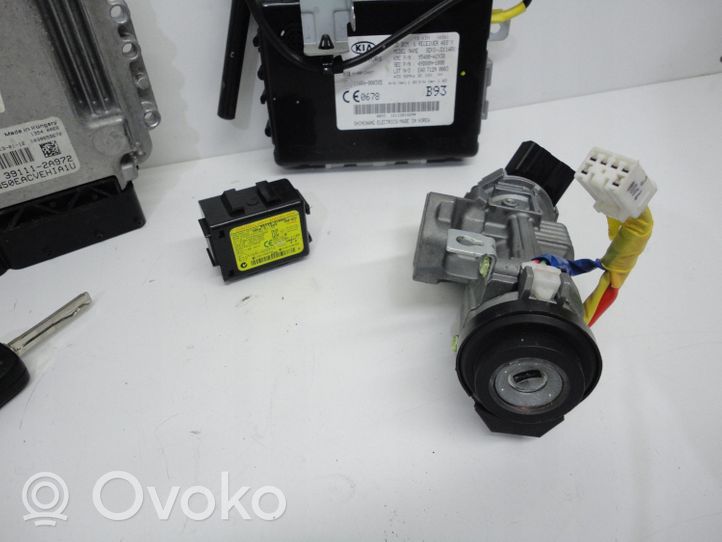 KIA Ceed Komputer / Sterownik ECU i komplet kluczy 39111-2A972