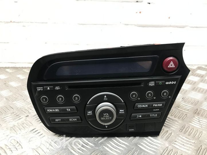 Honda Insight Radio/CD/DVD/GPS head unit 39100TM8E02