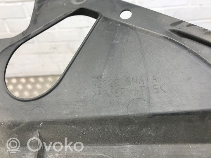 Nissan Leaf I (ZE0) Rivestimento della modanatura della chiusura del vano motore/cofano 623223NA1A