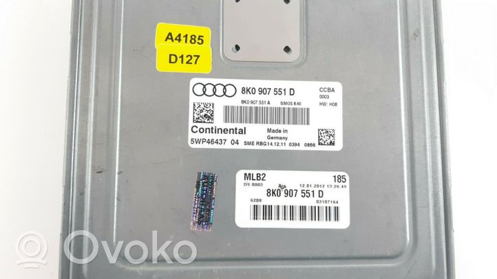 Audi A4 S4 B8 8K Centralina/modulo del motore 8K0907551D