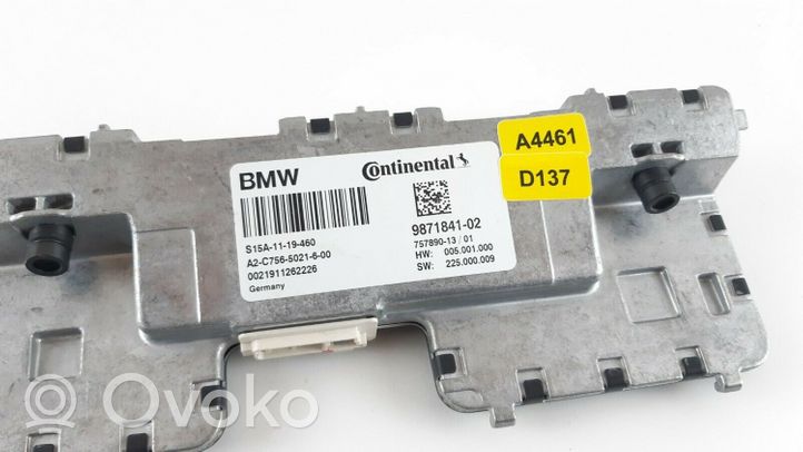 BMW 5 G30 G31 Kamera szyby przedniej / czołowej 9871841