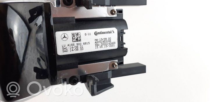 Mercedes-Benz GLE (W166 - C292) Controllo multimediale autoradio A1669006514