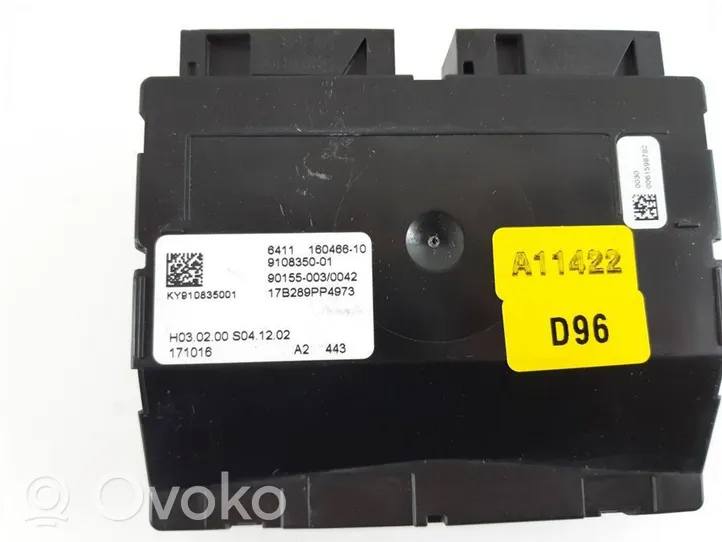 BMW 5 G30 G31 Gaisa kondicioniera vadības bloka modulis 9108350