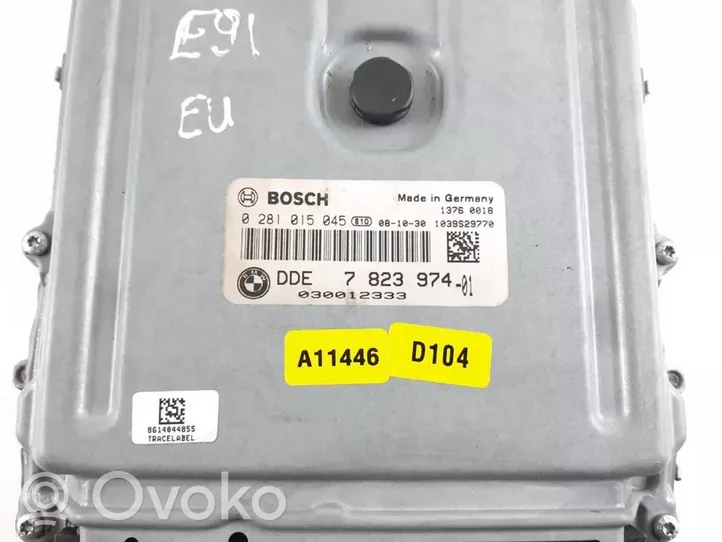 BMW 3 E90 E91 Calculateur moteur ECU 7823974