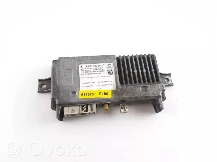 Mercedes-Benz C W205 Module de contrôle caméra arrière A0009006516