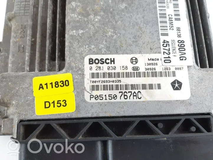 Jeep Grand Cherokee Sterownik / Moduł ECU P05150767AC