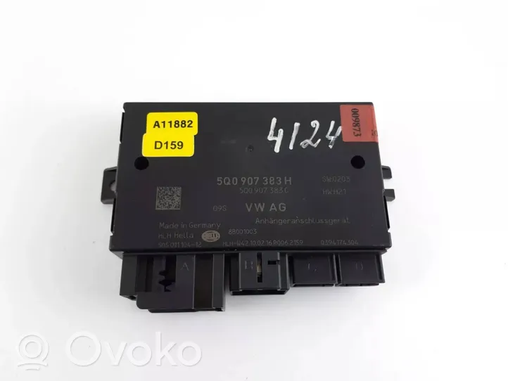 Volkswagen Golf VII Tow bar trailer control unit/module 5Q0907383H