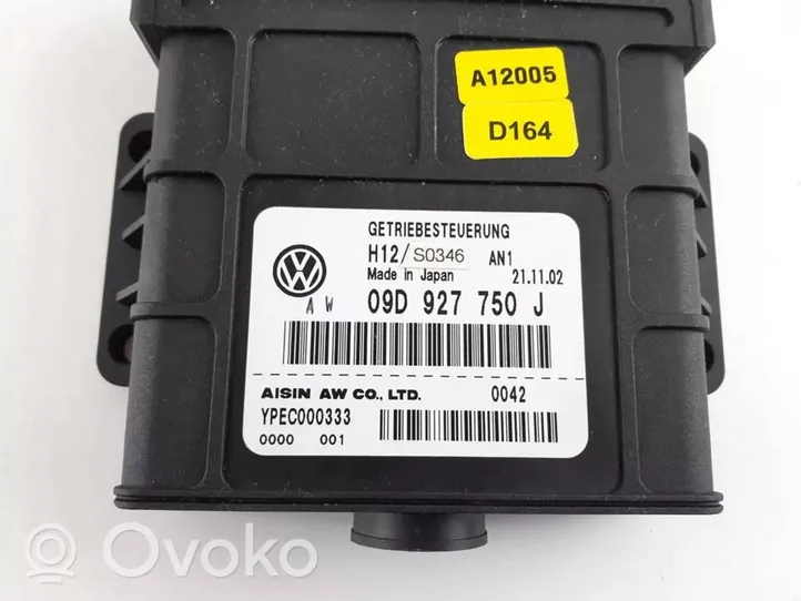 Volkswagen Touareg I Pavarų dėžės valdymo blokas 09D927750J