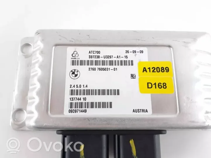 BMW X5 E70 Pārnesumkārbas reduktora vadības bloks 7605031