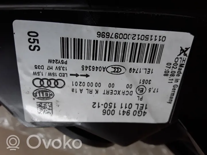 Audi A6 S6 C7 4G Etu-/Ajovalo 4G0941006