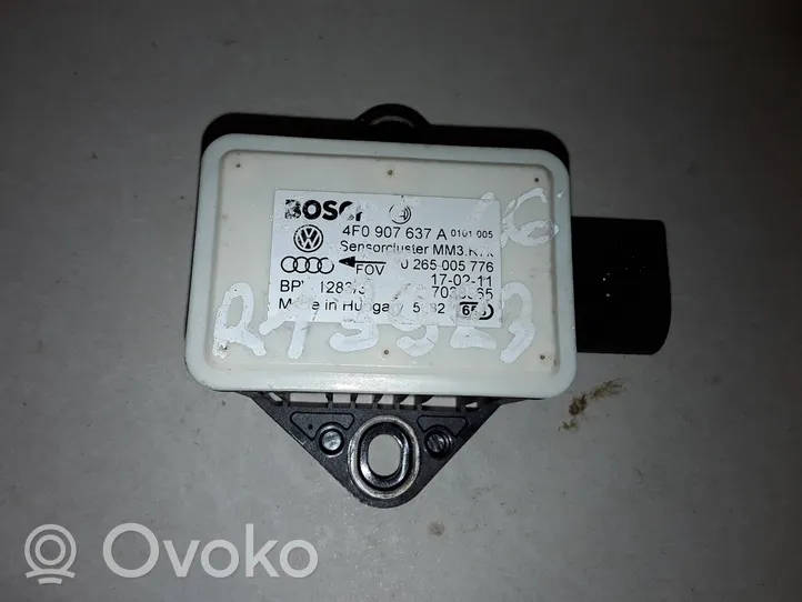 Audi A6 S6 C6 4F ESP (stabilitātes sistēmas) vadības bloks 4F0907637A