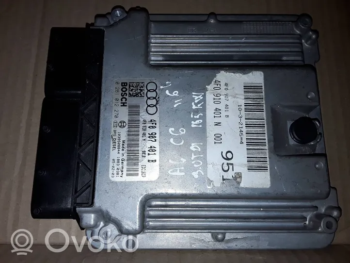 Audi A6 S6 C6 4F Calculateur moteur ECU 4F0907401B