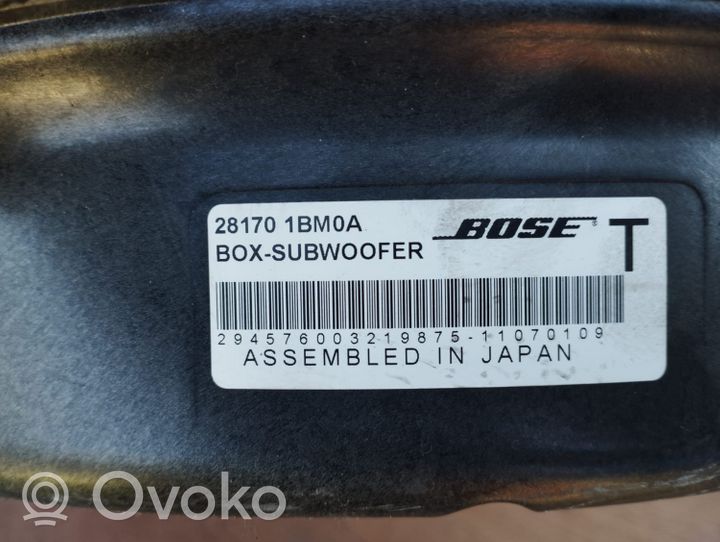 Infiniti EX Subwoofer speaker 281701BM0A