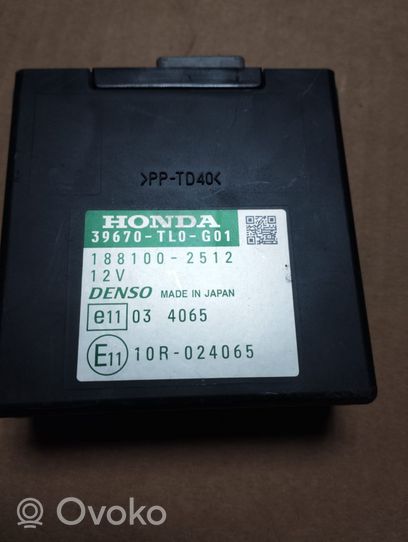 Honda Accord Unidad de control/módulo PDC de aparcamiento 39670TL0G01