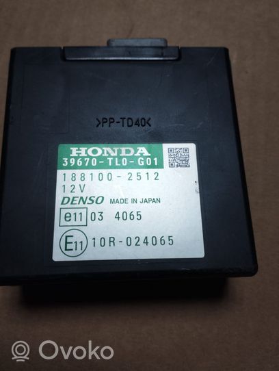 Honda Accord Unité de commande, module PDC aide au stationnement 39670TL0G01