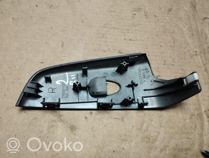 Honda Civic Rivestimento pulsantiera finestrino della portiera posteriore 