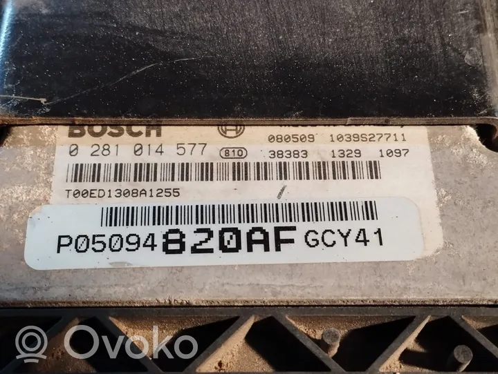 Dodge Journey Sterownik / Moduł ECU P05094820AF