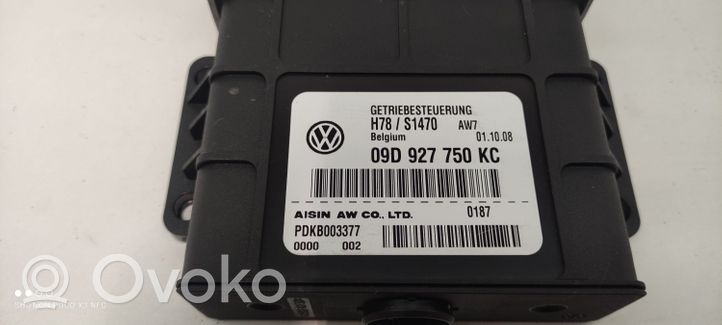 Audi Q7 4L Module de contrôle de boîte de vitesses ECU 09D927750KC