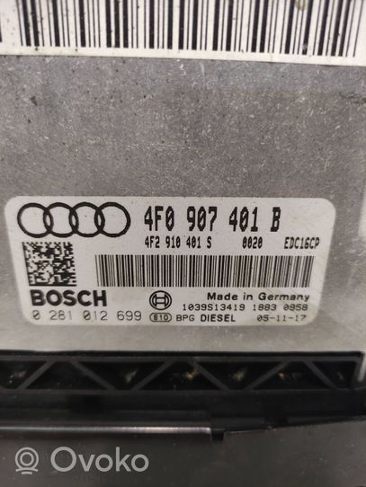 Audi A6 S6 C6 4F Sterownik / Moduł ECU 4F0907401B