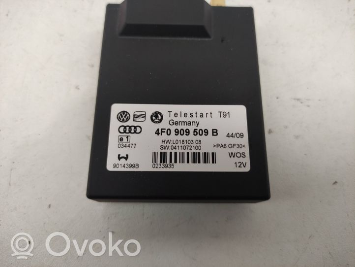 Audi A6 S6 C6 4F Unidad de control/módulo calefacción auxiliar 4F0909509B