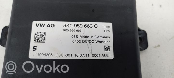 Audi A8 S8 D4 4H Inversor/convertidor de voltaje 8K0959663C