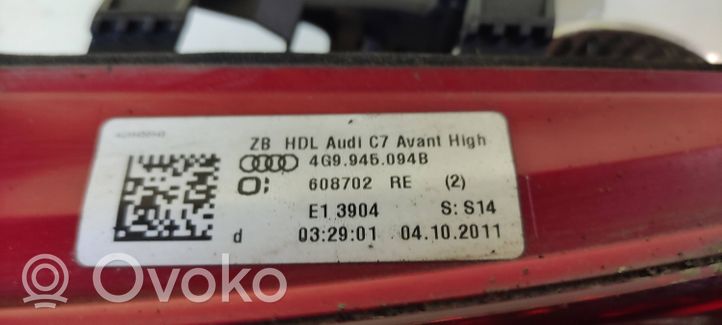 Audi A6 C7 Galinių žibintų komplektas 4G9945094B