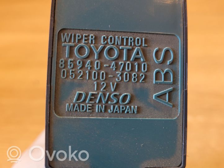 Toyota Prius (XW20) Window wiper relay 8594047010