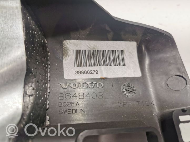 Volvo V60 Steering wheel column trim 8648403