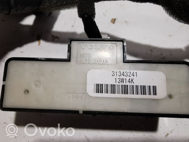 Volvo V60 Zestaw przełączników i przycisków 31343241